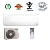 Hitachi 1.0hp RAS-EH10CKM & RAC-EH10CKM Wall Type Air Conditioner (R32)