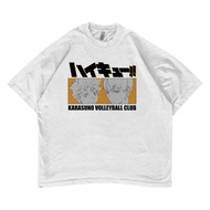 Haikyuu Karasuno Volleyball Club Oversized T-shirt Anime 01