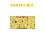 Goldheart 999 Gold 1G Prosperity Gold Bar