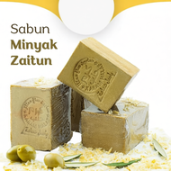 Whole Ghar Soap | Half Sabun Ghar | Sabun Minyak Zaitun - Laurel - Aleppo Soap | Jerawat Eczema Psor