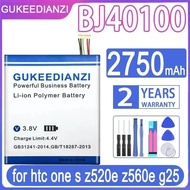 Long Lasting BJ40100 2750mAh For Htc One s z520e z560e g25 High Capacity Mobile Phone Battery
