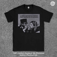 KAOS Soekarno baju sukarno BEST QUALITY KAOS MUSIK KAOS GREAT NATION SOEKARNO --Plastisol-- kaos sab