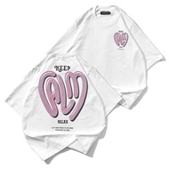 Crew T-Shirt“ CALM” OVERSIZE T-SHIRT / DISTRO MEN'S OVERSIZE T-SHIRT / SHORT SLEEVED OVERSIZE T-SHIR