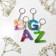 Resin art Letter Keychain - Accessories l Keychain l Unique Gift l Unique Gift l Gift