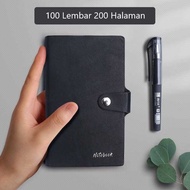 Daily Notebook Diary Journal Leather Cover - FM100