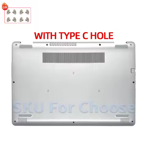 Silver Laptop Accessorie 0GYCJR For Inspiron 15 5584 P85F Replacement Housing Case