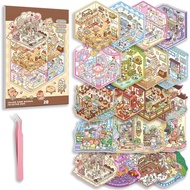 DIY 3D Sticker Scene Collection Book