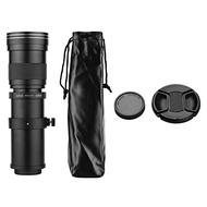 Andoer Camera MF Super Telephoto Zoom Lens F/8.3-16 420-800mm T Mount with Universal 1/4 Thread Repl