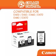 Canon Ink PG-47 PG47 / CL-57S / CL-57 Black OR Colour Ink Cartridge for Canon E410/ E460/ E470/ E480