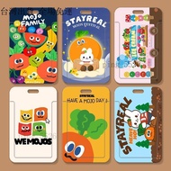 Mayday Merchandise Same Style🥕Mayday Cartoon Fruit Slide Card Holder Food Card Bus Card ID Protectiv