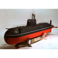 Soviet Submarine Paper Model K-278 Komsomolec