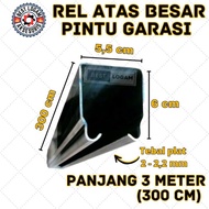 Ada Rel atas besar pintu besi rel henderson pintu lipat sliding - 3 Meter