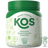 KOS Organic Wheatgrass Juice Powder | Chlorophyll Rich Premium Wheatgrass Juice Powder | USDA Org...