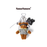 SmoSmos [MBTI Blindfolded Bear] Original Design Niche Bear Doll Bag Pendant Plush Doll Gift