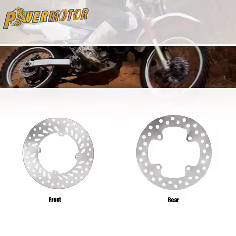 Motorcycle Front Rear Rotor Brake Disc For Honda CRF230 CRM250 XL250 XR250 Baja XR400 XR600 Modifica