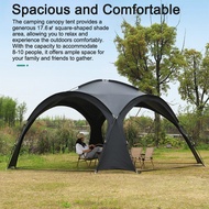 toolwe-MY fangzi Camping Dome Canopy Tent 8-10 Person Large Sun Shelter Sunshade Waterproof Family P