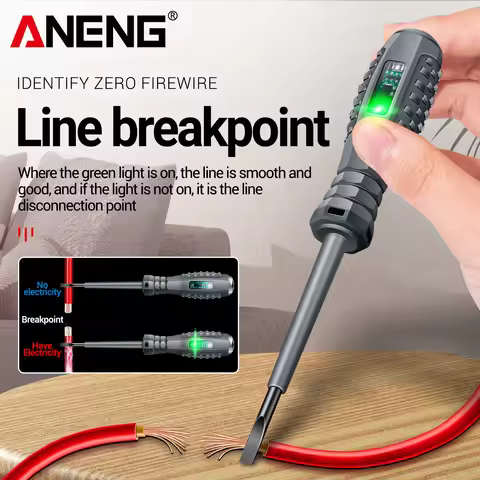 ANENG B05 2Pcs Word/Cross Screwdriver Electric Tester Pen Multi-functional Household Screwdriver wit