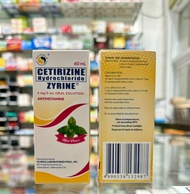 CETIRIZINE Syrup (Zyrine) 5mg/5 ml 60ml