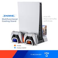 DOBE TP5-3536B แท่นแนวตั้ง พัดลมระบายความร้อน และที่ชาร์จจอย Multifunctional Cooling Stand for PS5 a