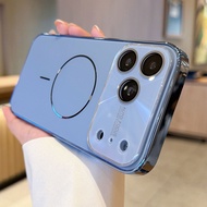 Aurora Laser Lens Electroplating BIG Window Magnetic Case Camera Lens Protector for iphone 11 13 14 