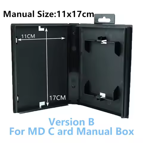 Replacement Case MD Boxes 10PCS For MD Sega Megadrive Genesis Master Video Game Cartridge(NO GAME)