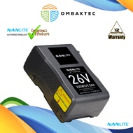 Nanlite 26V 230Wh Li-Ion V-Mount Battery BT-V-26V230