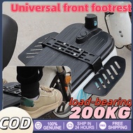 Motorcycle Folding Foot Pegs Ebike Pedal Widened Anti Slip Footrest Universal Comfortable Step Metal