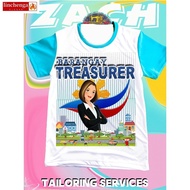 BARANGAY TREASURER SUBLIMATED SHIRT