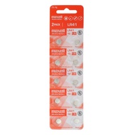 Maxell Button Battery LR41 (10 pcs)