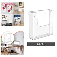 Lohobby Acrylic Brochure Holder Flyer Display Stand for Magazines Booklets Menu
