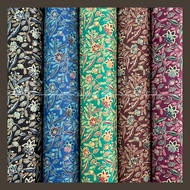 Kain Batik Polyester Cotton / Polyester Cotton Batik Printed Fabric / Kain Bidang 48 Inci