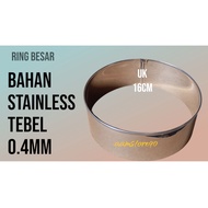 Mold Round breadRing, size 16cm, height 5cm, burger bread ring burger ring/ cookie ring cutter/