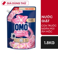 Nước giặt OMO Ngăn ngừa mùi ẩm mốc Cửa trước 3.6kg 2.8KG 1.8KG