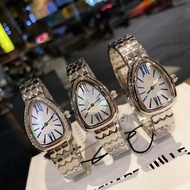 Baojia Classic Gilded Snake Shadow Wrist Watch Grace Hot-selling Snake-Shaped Steel Band Mother-of-P