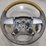 TOYOTA ESTIMA ACR50 STEERING WHEEL HALFCUT