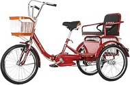 3 wheel bikes Foldable Tricycle Three Wheel Bike with Shopping Basket Adult Tricycle 20inch Trike Bike Bicycle for Recreation Shopping Men's Women's Bike Picnic