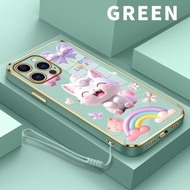 Softcase For OnePlus Nord N20 SE Cute Rainbow Kitten Soft Glossy 6D Plated Case hp