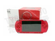 【二手主機】PSP3007型 艷光紅主機 附充電器 書盒完整【台中恐龍電玩】