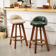 Solid Wood Bar Stool Stool Chair Home Bar Stool High Stool Wooden Stool Bar Chair High Chair