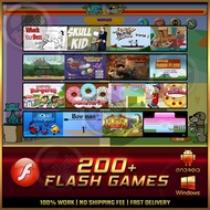 200 Flash Games [PC/Android GAME]🔥Incriminati - Papa's Pizzeria- Cannibals & Missioneries - Fleabag 