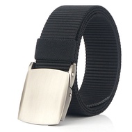 Thắt Lưng NamMens Belt Canvas Automatic Buckle Nylon Zinc Alloy Outdoor Military Belt-Dây Nịt Nam