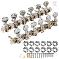 GILDAI|Head Tuners​, 12-String Guitar​ ​Locking String Tuners Guitar Tuning Pegs​, ​Metal Constructi