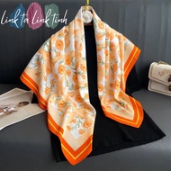 Square silk scarf 90x90 cm - square silk scarf - SERIES 1