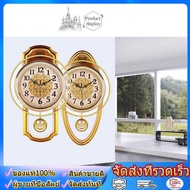 wjhh European Style Wall Clock Mute Pendulum Clock Living Room Bedroom Home Pendulum Clock Mute Pend