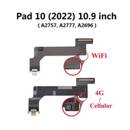 For Pad 10 2022 ( A2757 A2777 A2696 ) USB Data Charging Port Plug in Charge Connector Flex Cable Rib