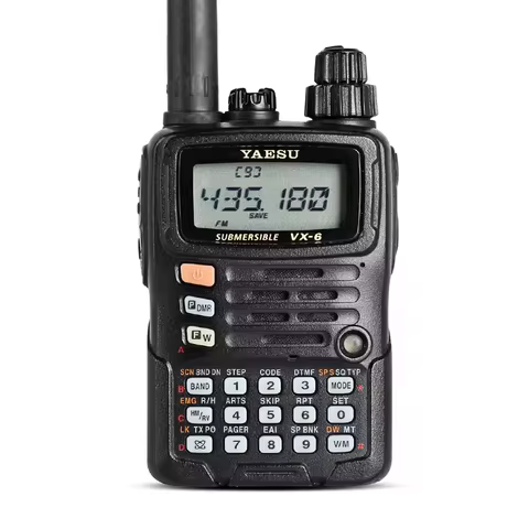 Genuine YAESU VX-6R Dual-Band Waterproof Self-driving Tour Off-road Outdoor