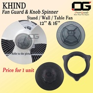 Fan Guard Spinner Knob Khind Fan Knob / Spinner Knob / Guard Nut Rear Guard Lock Replacement Fan acc