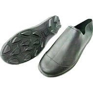 Bowling 781Adult PVC Black Slip-On With Studs Shoes/Kasut Sarung Hitam Paku