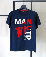 เสื้อยืดเด็กสกรีนลายทีมสโมสรฟุตบอล สไตล์กีฬา(MAN UTD MUFC) ผ้าคอทต้อนแท้เนื้อผ้านุ่มๆ ใส่ไม่ร้อนระบา