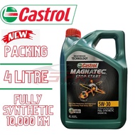 Castrol Magnatec Stop-Start 5W-30 API SN, ACEA A1/B1, A5/B5 Engine Oil (4L) - Fully Synthetic